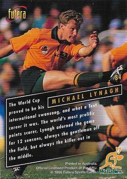 1996 Futera Rugby Union #84 Michael Lynagh Back